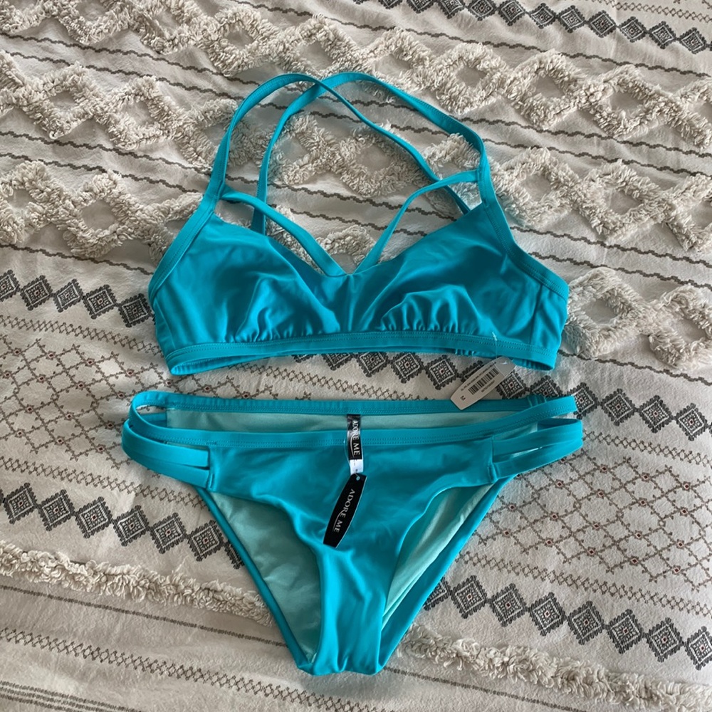 Adore Me bikini- willing to sell as separates top M, bottom S